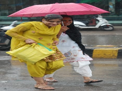 rain give relief in summer